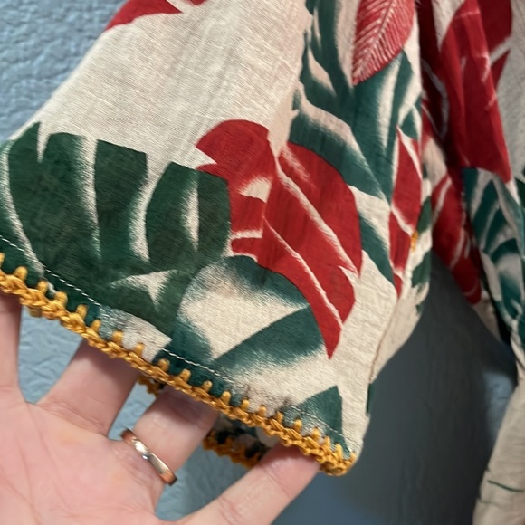 BNWT Chasing Unicorns I Can’t Explain Cotton Gauze Romper Sz Small 🦄 - Picture 7 of 10